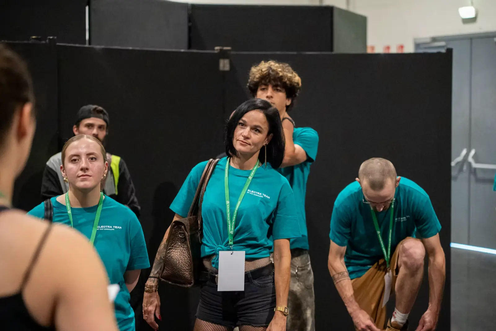 Membres de l’Electra Team by Cap Emeraude pendant l’Electra Festival by Blackstore